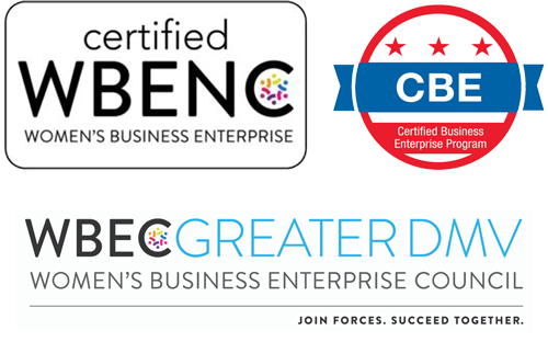 WBEC, WBENC, CBE logos